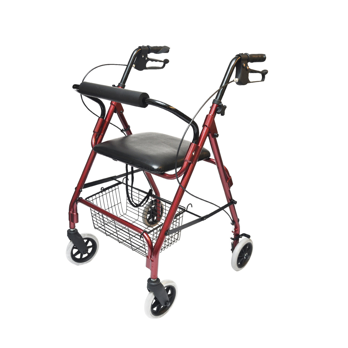 Andador de paseo con 4 ruedas (rollator)