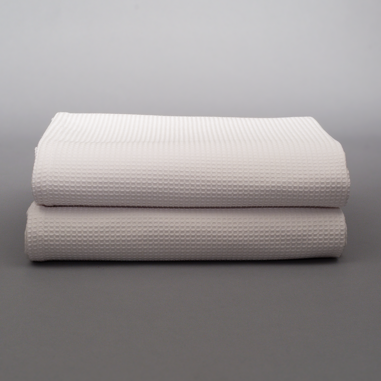 Colcha piqué waffle blanco 2 plazas