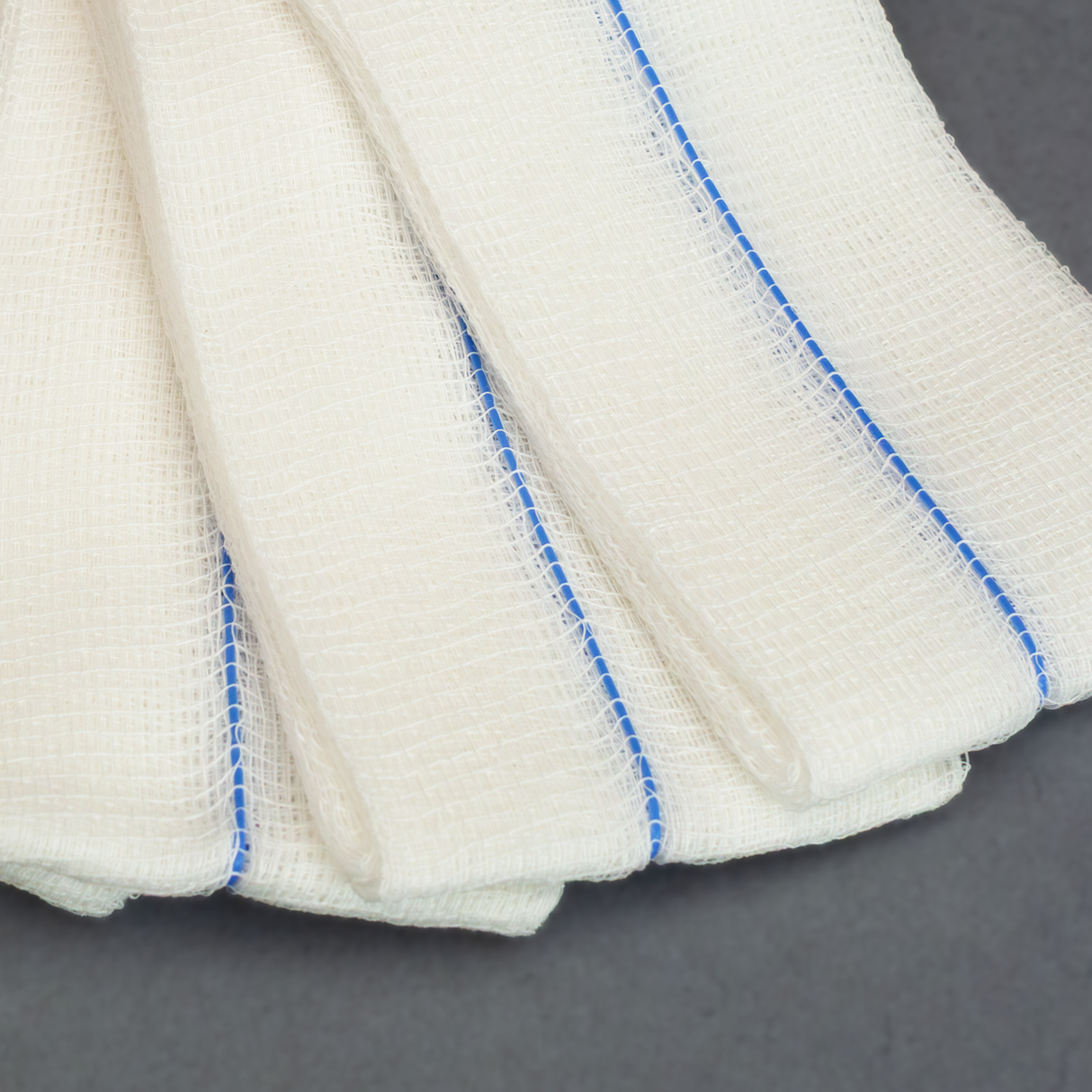 Gasa de algodón estéril 4 pliegues 5cm x 100cm