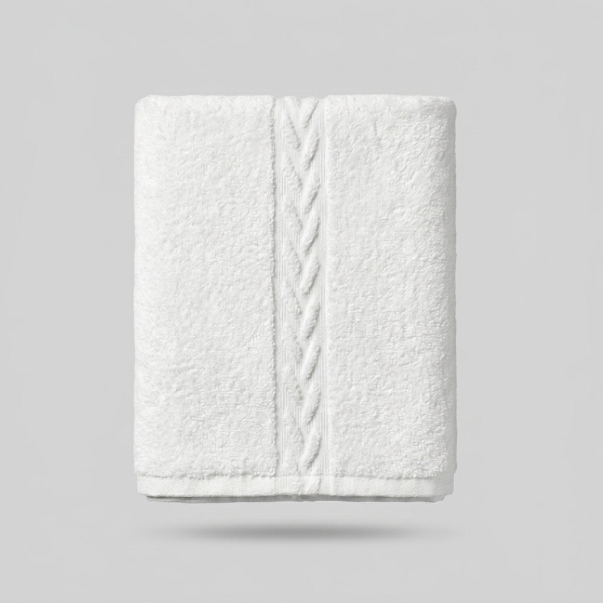 Juego de 2 toallas jacquard ( 1 toalla de baño - 1 toalla de mano)