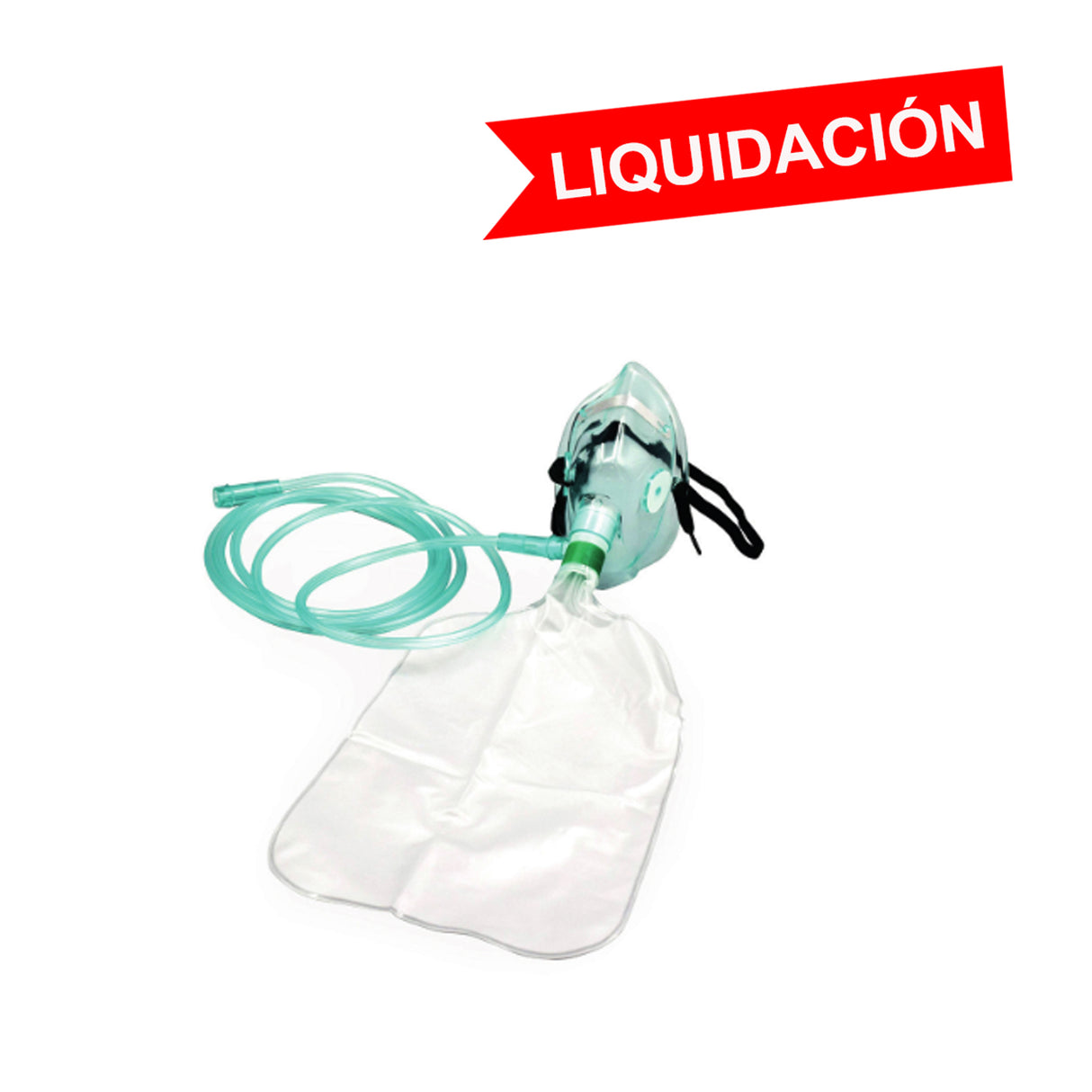 Mascarilla para oxígeno adulto