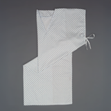 Camisa paciente amarrada atrás pack de 5 unidades