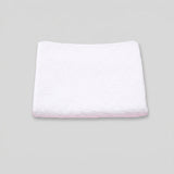 Juego de 12 toallas blancas faciales 30CM x 30CM