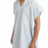 Camisa paciente abierta a los lados pack de 5 unidades